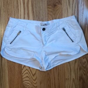 White Hollister Shorts